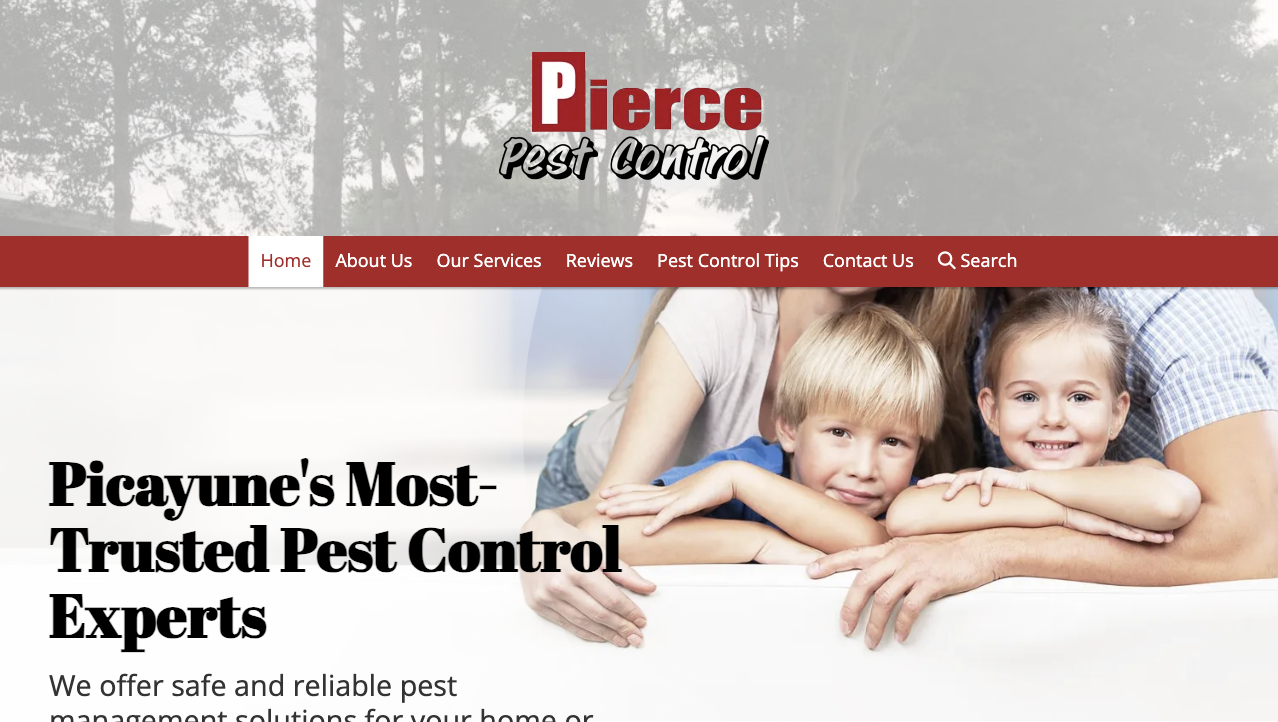 Pierce Pest Control, Picayune, MS